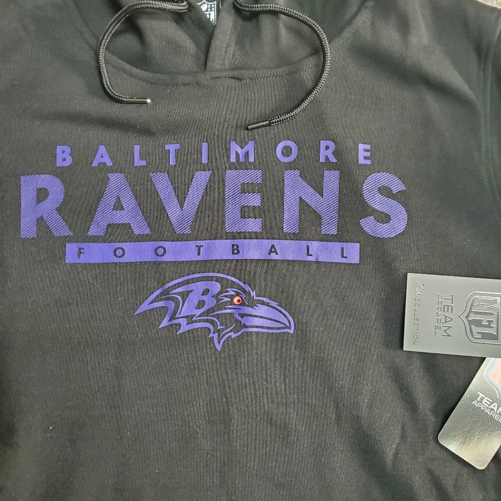 Baltimore Ravens Hoodie Sweatshirt Mens Large New with Tags